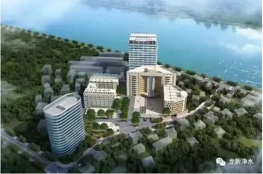 龍新凈水【精品案例】隆回縣人民醫院大樓集中分質供水系統